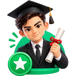 Maskot wisuda — keahlian terverifikasi